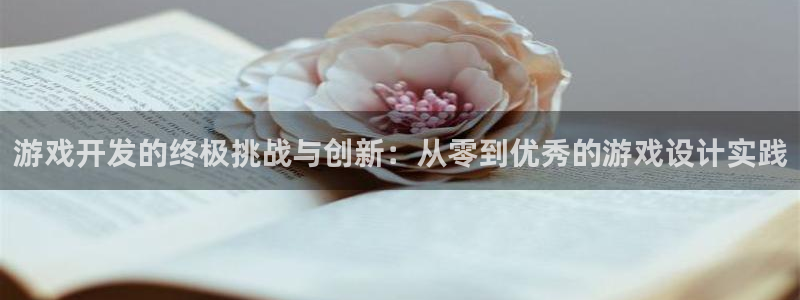 沐鸣2注册丘27337：游戏开发的终极挑战与创新：从零到优秀的游戏设计实践