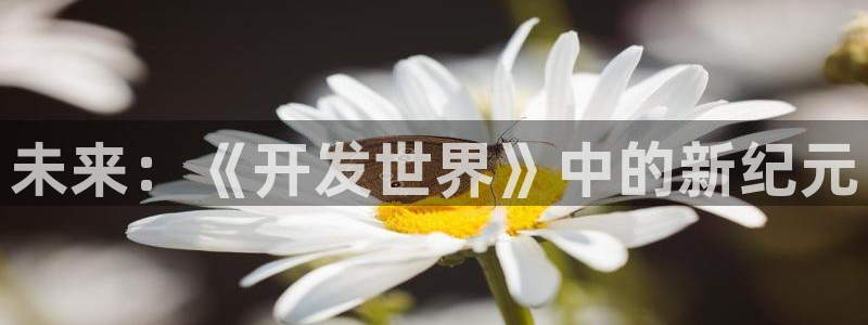 沐鸣2登录官方登录网站：未来：《开发世界》中的新纪元